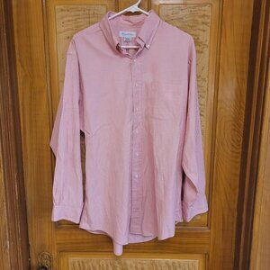 Brooks Brothers Original Polo OCBD Shirt Slim Fit 17-34 Red Stripe